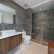Modern Master Bathroom Tile Stunning On For Outstanding Grey With 5