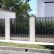 Modern Metal Fence Design Stunning On Home With Regard To Designs Seminole85 Com 5