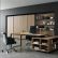 Office Modern Office Cabinet Design Stylish On For Workspace Wooden Desk And Bookcase In With 0 Modern Office Cabinet Design
