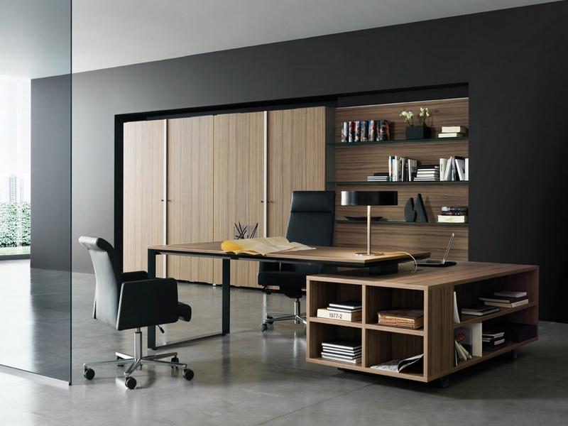 Office Modern Office Cabinet Design Stylish On For Workspace Wooden Desk And Bookcase In With 0 Modern Office Cabinet Design