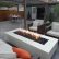 Modern Patio Fire Pit Imposing On Home With Regard To Design Rectangular Shape Outdoor Lounge Area 1