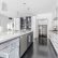 Modern White And Gray Kitchen Nice On Intended Grey Design Oakville 1