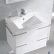 Bathroom Modern White Bathroom Cabinets Imposing On Throughout 24 Fresca Cielo FVN8114WH Vanity 19 Modern White Bathroom Cabinets