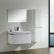 Modern White Bathroom Cabinets Innovative On Regarding Vanity Cabinet In WHITE M2313 From Single 1