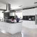 Floor Modern White Floors On Floor In 36 Inspiring Kitchens With Cabinets And Dark Granite PICTURES 20 Modern White Floors