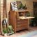 Oak Hidden Home Office Creative On And Light Bureau 1