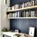Office Office Desk With Bookshelf Contemporary On In Shelving Bookcase Dark Feature Wall 8 Office Desk With Bookshelf