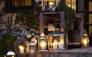 Outdoor Candles Lanterns And Lighting