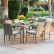 Furniture Outdoor Dining Sets Stunning On Furniture Throughout Coral Coast South Isle 7 Pc All Weather Wicker Natural Patio 18 Outdoor Dining Sets