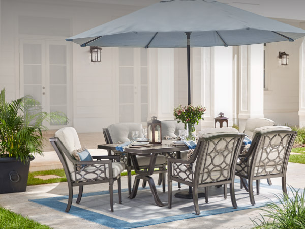 Other Outdoor Table And Chairs With Umbrella Amazing On Other Throughout Patio Furniture The Home Depot 0 Outdoor Table And Chairs With Umbrella