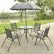 Other Outdoor Table With Umbrella Astonishing On Other Pertaining To Costway 6 PCS Patio Garden Set Furniture Gray 4 25 Outdoor Table With Umbrella