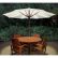 Outdoor Table With Umbrella Modest On Other Within Coral Coast 8 X 11 Ft Aluminum Spun Poly Rectangle Patio 2