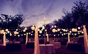 Outdoor Wedding Reception Lighting Ideas