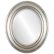 Furniture Oval Mirror Frame Charming On Furniture With Regard To Silver Mirrors From 142 Lancaster Leaf Brown 24 Oval Mirror Frame