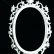 Furniture Oval Mirror Frame Stylish On Furniture Inside White Frames Gloss Picture Regarding Prepare 10 16 Oval Mirror Frame