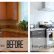 Painted Kitchen Cabinets Before And After Grey Astonishing On Intended Spray Paint Remodeling 1