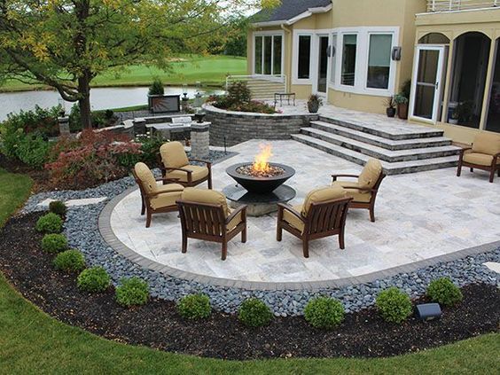 Floor Patio Designs With Pavers Imposing On Floor In Stairs Firepit Paver Travertine Back Yards 0 Patio Designs With Pavers