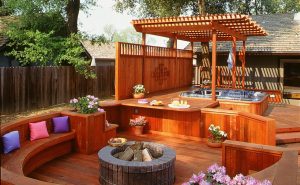 Patio Ideas With Hot Tub