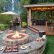 Other Patio With Fire Pit And Pergola Marvelous On Other Intended For Paver Retainer Wall Landscape Lighting GreenLawn 28 Patio With Fire Pit And Pergola