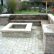 Other Patio With Square Fire Pit Charming On Other And Ideas Backyard Outdoor 11 Patio With Square Fire Pit