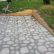 Home Paver Patio Modern On Home Form In Place Concrete 26 Paver Patio