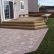 Home Paver Patio With Deck Contemporary On Home In 13 Best Outdoors Images Pinterest Decks Backyard Ideas And 10 Paver Patio With Deck