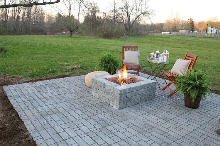 Floor Paver Patio With Gas Fire Pit Unique On Floor For How To Build A Built In Patios 0 Paver Patio With Gas Fire Pit