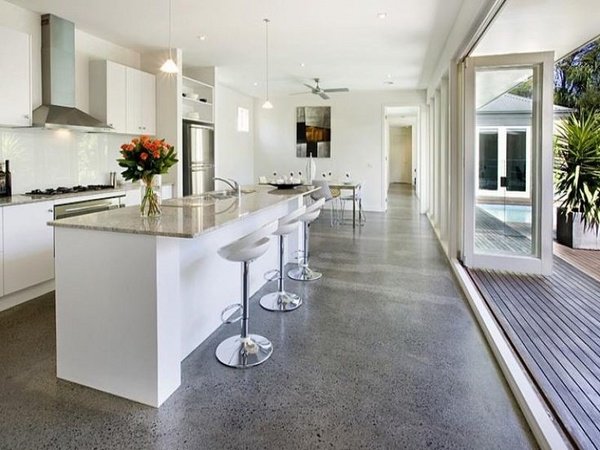 Floor Polished Concrete Floor Kitchen Magnificent On Intended Modern Floors Throughout With In 0 Polished Concrete Floor Kitchen