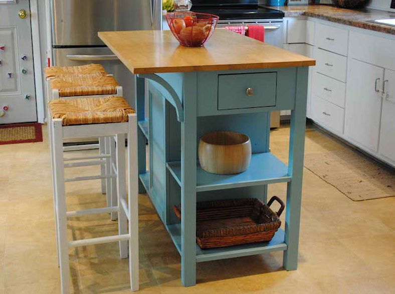 Kitchen Portable Kitchen Island With Stools Excellent On Intended For Small Movable IECOB INFO Desk Ideas 0 Portable Kitchen Island With Stools