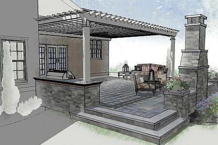 Home Raised Patio Against House Delightful On Home Throughout And Pergola Garden Pinterest Pergolas Patios 0 Raised Patio Against House