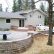 Home Raised Patio Against House Perfect On Home Regarding How To Build A Stone Paver Drainage 8 Raised Patio Against House