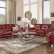 Red Leather Living Room Furniture Stunning On Intended Best Of Beautiful Ideas 3