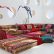 Roche Bobois Floor Cushion Seating Marvelous On Living Room MAH JONG COMPOSITION Missoni Home 1