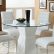 Round Glass Kitchen Table Wonderful On Pertaining To Sets Foter 4