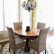 Rug Under Round Kitchen Table Incredible On Floor Inside Loving The Chandelier And Those Chairs TiffanyD 2