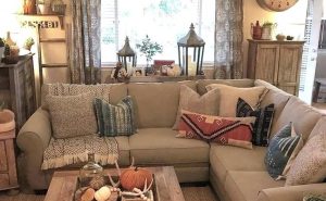 Rustic Country Living Room Furniture