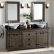 Rustic Gray Bathroom Vanities Marvelous On With 72 Kane Vessel Sink Double Vanity Brown 3