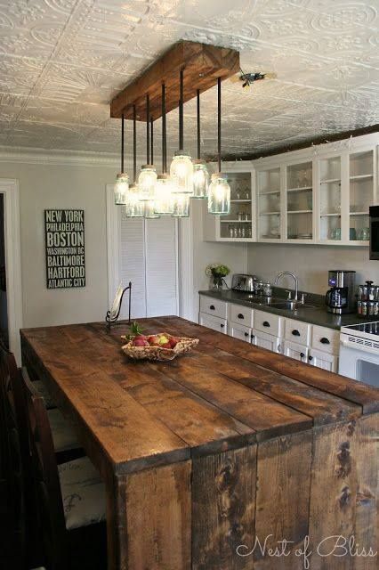 Kitchen Rustic Kitchen Island Ideas Brilliant On Pertaining To 30 DIY Diy 30th And 0 Rustic Kitchen Island Ideas