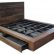 Bedroom Rustic Platform Beds With Storage Brilliant On Bedroom Intended For Bed Furniture Log 10 Rustic Platform Beds With Storage
