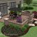 Home Simple Patio Designs Astonishing On Home Intended For DIY Square Design With Seat Wall And Fire Pit 320 Sq Ft 10 Simple Patio Designs