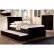 Single Bed Designs Excellent On Bedroom In PU Leather King Frame W Full Trundle Black Buy 3