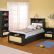 Bedroom Single Bed Designs Innovative On Bedroom With Black Wooden Frame 14 Single Bed Designs
