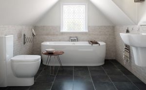 Slate Floor Tiles Bathroom