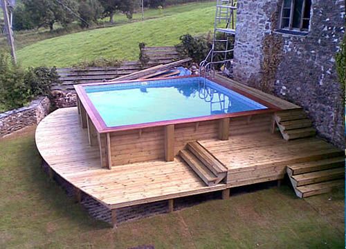 Other Square Above Ground Pool Fresh On Other And In Construction Outdoors Pinterest 0 Square Above Ground Pool