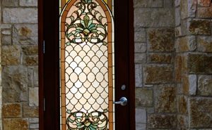 Stained Glass Door Designs