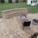 Stamped Concrete Patio With Fire Pit Delightful On Floor And Patios Seating Wall 1