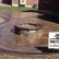 Stamped Concrete Patio With Square Fire Pit Amazing On Home Intended Gewoon Schoon 5