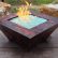 Stamped Concrete Patio With Square Fire Pit Marvelous On Home Cincinnati Pits And Patios Decks 4