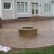 Home Stamped Concrete Patio With Square Fire Pit Marvelous On Home Regard To Gewoon Schoon 17 Stamped Concrete Patio With Square Fire Pit