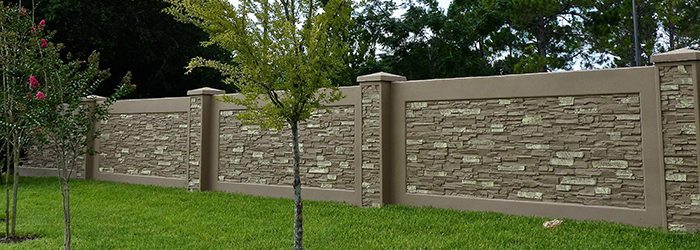 Home Stone Privacy Fence Simple On Home Within Fencing Panels StoneTree 0 Stone Privacy Fence